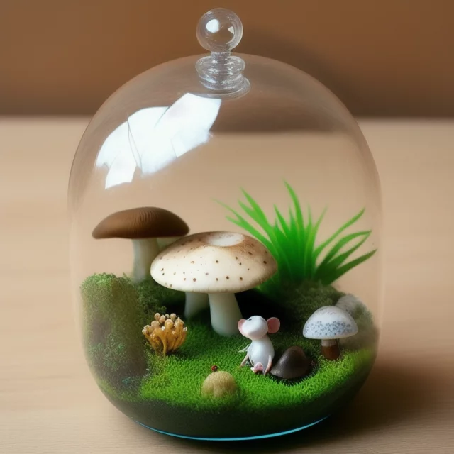 802792623-cute terrarium with a little mushroom and mouses.webp